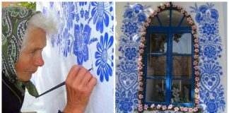 Vovó de 90 anos transforma as casas de sua cidade pintando-as com lindas flores