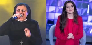 Freira italiana que venceu o The Voice deixa vida religiosa para virar cantora e trabalha como garçonete