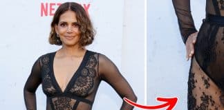 Halle Berry é criticada por usar vestido transparente aos 58 anos: “Muito velha para isso”