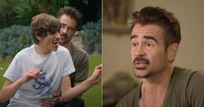 Colin Farrell fala sobre distúrbio neurogenético raro do filho: “Tenho orgulho dele todos os dias”