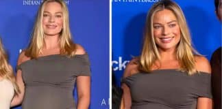 Críticas ao corpo de Margot Robbie na gravidez geram revolta nas redes sociais