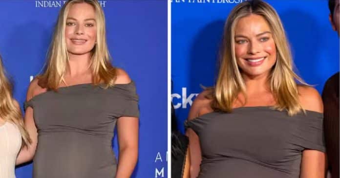 Críticas ao corpo de Margot Robbie na gravidez geram revolta nas redes sociais