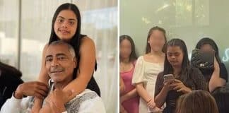 Romário se emociona com discurso de formatura da filha: ‘A síndrome de down não me impediu de conquistar o meu espaço’